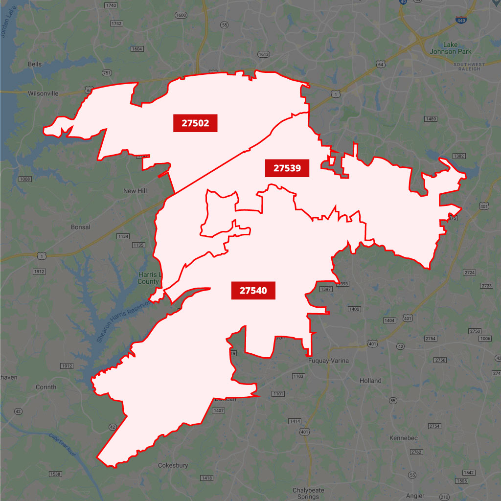 The Nearest Utilities in Triangle, NC | Nate Howard